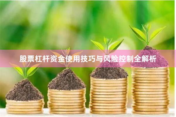 股票杠杆资金使用技巧与风险控制全解析